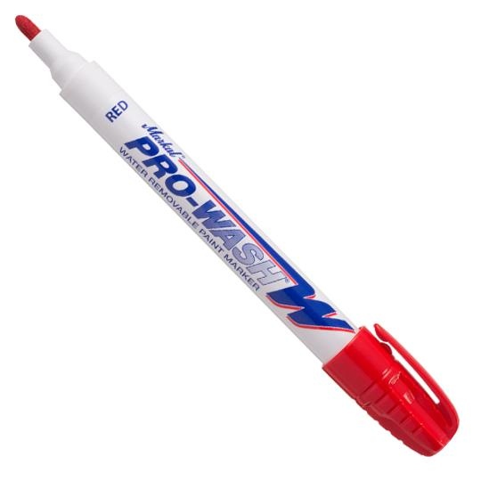 pics/Markal/Pro-Wash W/markal-pro-wash-w-water-removable-paint-marker-red.jpg